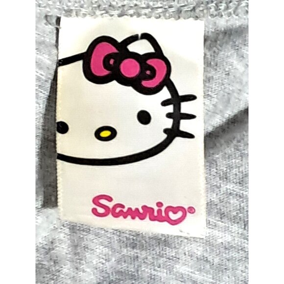 Y2K Hello Kitty Sanrio Womens Size S Striped Graphic T-Shirt Short Sleeve 2007 - Picture 2 of 7